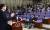 새누리당 의원총회가 26일 오후 국회에서 열렸다. 정우택 대표가 모두발언하고 있다. 김현동 기자