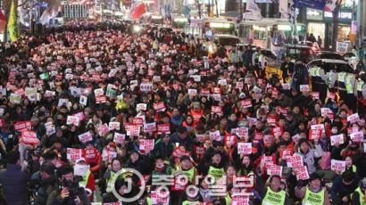 국민 72% "박 대통령 탄핵 찬성"