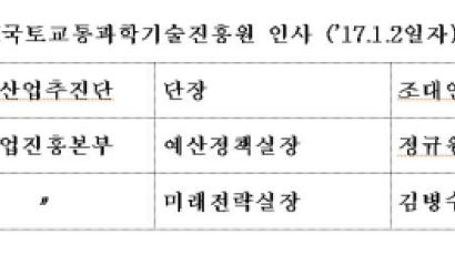 국토진흥원, 국토교통 신산업 R&D 추진 위해 조직 개편