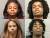 미국 시카고 경찰이 또래 백인을 폭행한 흑인 4명의 신원을 공개했다. 왼쪽 위부터 시계 방향으로 브리타니 코빙턴(18)·테스파예 쿠퍼(18)·조단 힐(18)·타니샤 코빙턴(24). [시카고선타임스 캡처]