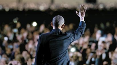 [사진] 시작도 끝도 박수받은 대통령…굿바이 오바마