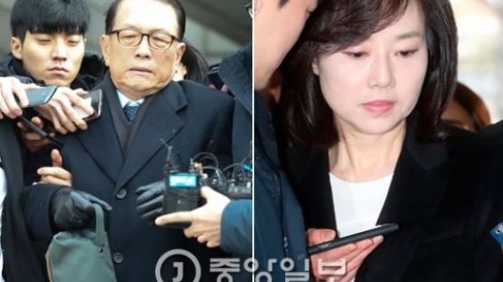 '고드름 맺히고 온수 목욕은 2회'…김기춘·조윤선의 독방 생활