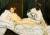 이구영 작가의 ‘더러운 잠’은 프랑스 화가 에두아르 마네의 ‘올랭피아’ 를 패러디했다. [중앙포토]