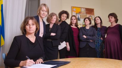 '트럼프 보고 있나?'…트럼프에 한 방 먹인 스웨덴 여성의원들