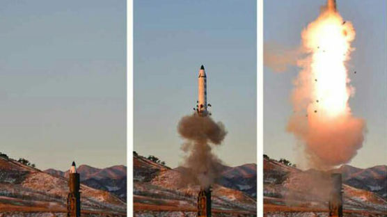 국정원 "북한 12일 발사한 미사일. 2000㎞ 사거리 가능"