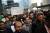 우버에 반대하는 택시기사들의 시위 [사진 일상이상]