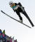 다카나시가 알펜시아 스키점프센터에서 열린 월드컵에서 특유의 ‘폴더 점프’를 선보였다. [평창=뉴시스]