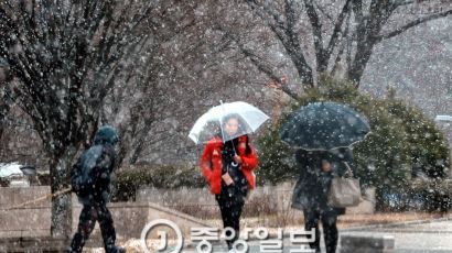 내일 날씨, 서울에 눈 온다…오전에 전국으로 확대