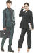 ‘여백, 기로에’는 한복을 현대적으로 해석한 남성용 수트를 선보였다.(왼쪽) ‘시지엔 이’의 한복 선을 살린 바지와 랩스타일 재킷.