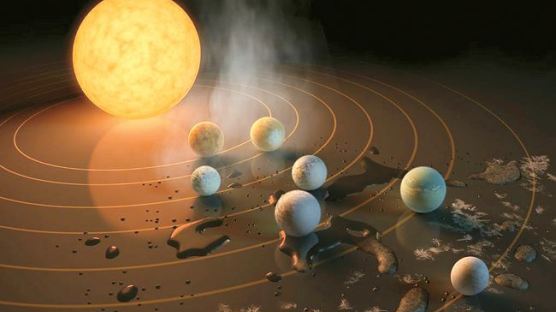 40광년 밖 '쌍둥이 지구 7개' 발견 