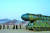 북한 김정은 노동당 위원장이 북극성 2형 미사일 시험발사 현장을 참관하고 있다.