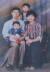 작은아들 돌 때 찍은 가족사진(1997)