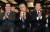 왼쪽부터) 국민의당 박지원 대표, 김종인 더불어민주당 의원, 손학규 국민주권개혁회의 의장이 반문 연대를 구축할 가능성도 점쳐진다. [사진·전민규]