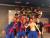 파리 생제르맹을 누르고 챔피언스리그 8강에 오른 뒤 라커룸에서 사진을 찍은 바르셀로나 선수들.[FC 바르셀로나 트위터]