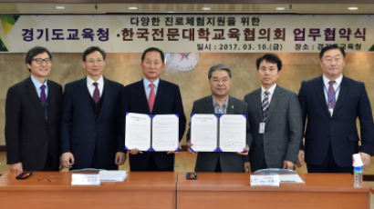 한국전문대학교육협의회-경기도교육청 진로직업체험박람회 공동 개최