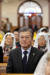 문재인 전 더불어민주당 대표가 11일 오전 광주 북동성당에서 열린 미사에 참석하고 있다. [문재인 전 대표 측]