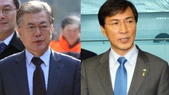 '완전국민경선' 더민주 대선후보 여론조사, 文-安 접전