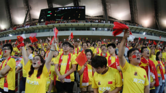 한중 축구 앞둔 마오쩌둥 고향 창사...반한시위 불씨될지 초긴장