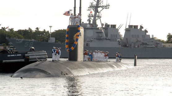 미 핵추진 잠수함, 한반도에 전개…연합훈련 참가
