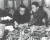 김일성이 1973년 1월 정준택 장례식에 참석해 공화국영웅칭호와 함께 금별메달을 그의 시신에 달아주고 있다. [사진=월간 조국]