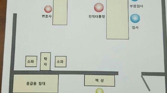 박근혜 전 대통령, 검찰 조사 때 공용화장실 사용