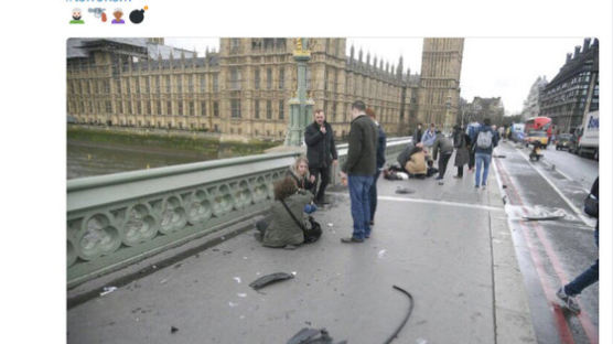  “영국 의사당, 건물 밖 총격 소리와 폭발음 발생해 폐쇄”