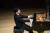 피아니스트 김선욱이 지난 18일 롯데콘서트홀에서 베토벤 소나타 세 곡을 연주하고 있다. [사진 빈체로]