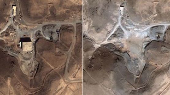 시리아 핵시설 호텔 노트북 때문에 지도에서 사라져