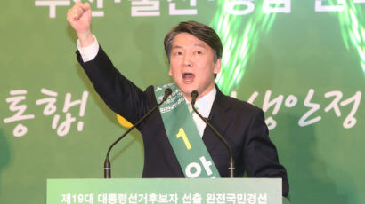 국민의당 누적득표율, 安 66% - 孫 23%…安 "대선 승리로 보답"