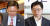 김성원 자유한국당 대변인(왼쪽)과 김경수 더문캠 대변인. [사진 중앙포토]