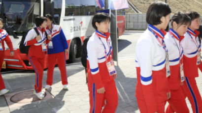 북한여자아이스하키, 강릉에서 열린 세계선수권서 호주에 1-2 역전패 
