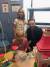 미국 LA 아동병원에 방문한 크리스 에반스와 매케나 그레이스(왼쪽). [환아 부모인 Reza Khorramian 인스타그램]