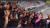 3일 민주당 대선후보 경선이 끝난 서울 고척스카이돔에서 지지자들 앞에서 연설하는 이재명 성남시장