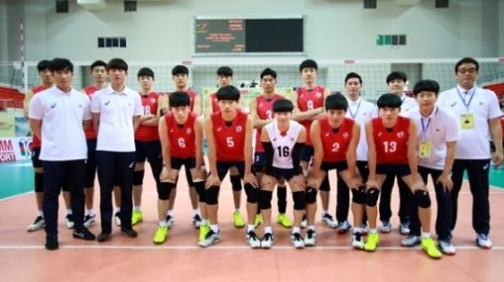 한국 U-19 남자배구, 아시아선수권 준우승