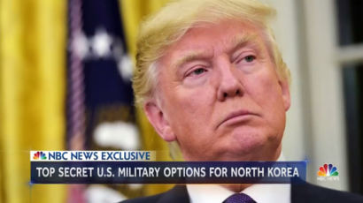"트럼프, 대북문제 해결 3대 옵션…한국내 핵무기 배치·김정은 제거·비밀작전"
