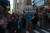 미국 뉴욕 맨해튼의 월스트리트에서 '자본의 논리'에 항의하는 시위대가 거리행진을 하고 있다. [중앙포토]