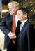 알리바바 마윈 회장(오른쪽)은 지난 1월 뉴욕에서 도널드 트럼프 대통령 당선자와 만났다. [중앙포토]
