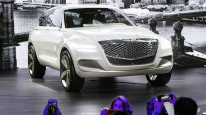 해외 시장 고전하는 현대차, 모터쇼로 반전 모색…제네시스 SUV 첫 등장