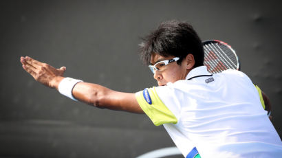 테니스 정현, 3개월 만에 투어 대회 본선 승리