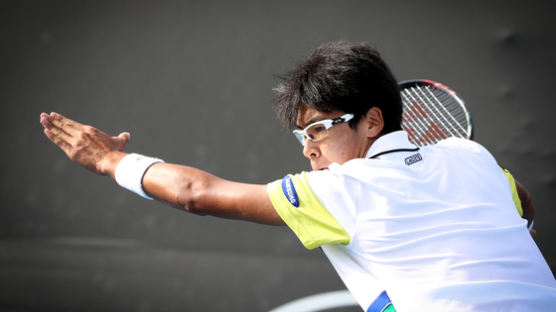 테니스 정현, 3개월 만에 투어 대회 본선 승리