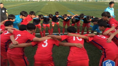 U-15 여자축구대표팀, 4월16일 북한과 대결 
