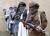 아프가니스탄 동부 지역의 비밀기지에서 무장한 채 사진을 찍은 탈레반 반군들. [로이터]