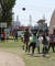 19일 경남 고성군 하이초등학교 학생들이 쉬는 시간 운동장에서 공놀이를 하고 있다. 뒤로 보이는 것이 삼천포화력발전소다. 송봉근 기자 
