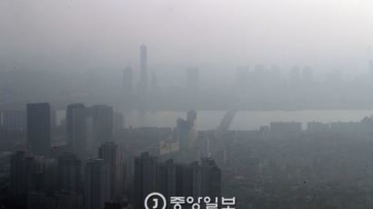 중국발 미세먼지에 정부는 "서풍 불 때 높아진다는 식"
