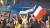 마린 르펜 유세장에서 프랑스 국기를 흔들고 있는 지지자들. 유럽연합 깃발은 찾아볼 수 없다. [파리=김성탁 특파원]
