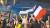 마린 르펜 유세장에서 프랑스 국기를 흔들고 있는 지지자들. 유럽연합 깃발은 찾아볼 수 없다. [파리=김성탁 특파원]