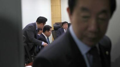 바른정당 탈당 김성태 “오늘 바로 자유한국당 입당…추가 탈당 있다”
