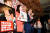 홍준표 자유한국당 대선 후보가 2일 오전 서울 마포구 서교동 한 카페에서 TV프로그램 'SNL 미운우리 프레지던트509' 대청년오디션에 앞서 청년공약을 발표하고 있다. [뉴시스]