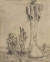 람시스 유난, 모래 위에서, 1938, 종이에 흑연, 27x22.5cm, 카이로이집트근대미술관 소장사진=국립현대미술관