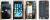 정교하게 아이폰을 모조한 가짜 아이폰(왼쪽). 외부, 재질, 색상은 물론 초기 스크린까지 아이폰과 똑같지만 실제 내부를 분해(오른쪽 두번째)하면 진짜 아이폰 내부(맨 오른쪽)와 달리 조잡한 단자와 칩, 배터리가 가짜임을 확연히 보여준다.